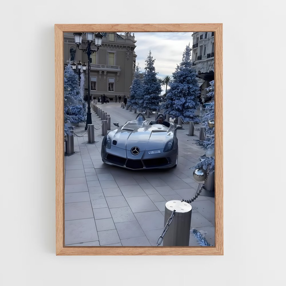 Poster Course d'Argent – affiche Mercedes (vue 4)